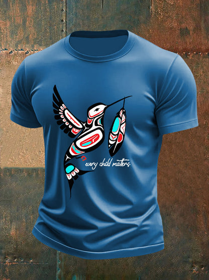Camiseta casual impresa de Every Child Matters para hombre