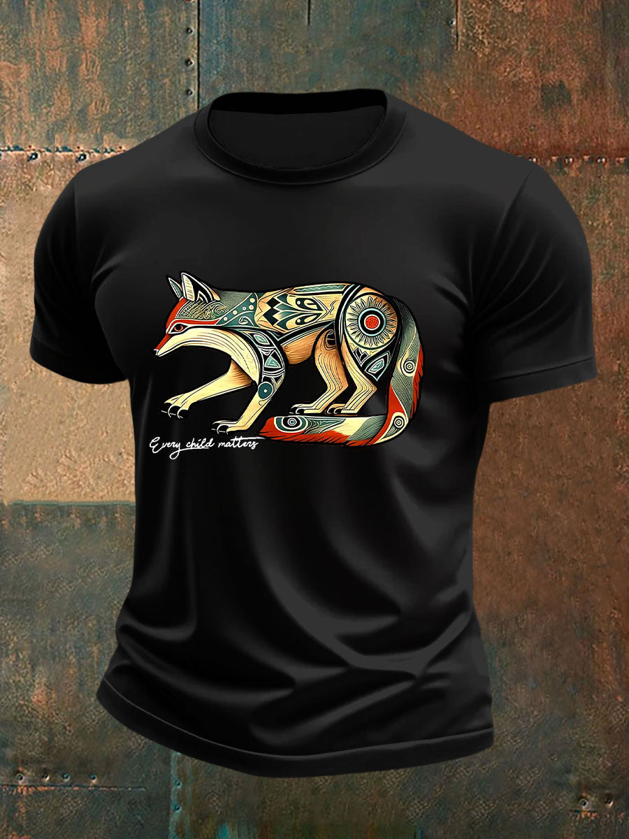Camiseta casual impresa de Every Child Matters para hombre