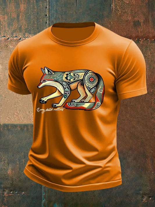 Camiseta casual impresa de Every Child Matters para hombre