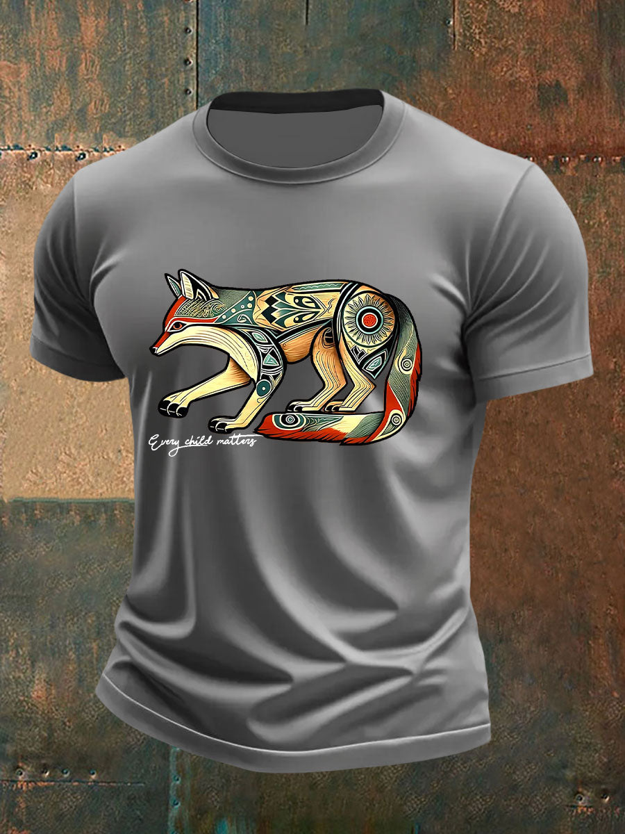 Camiseta casual impresa de Every Child Matters para hombre