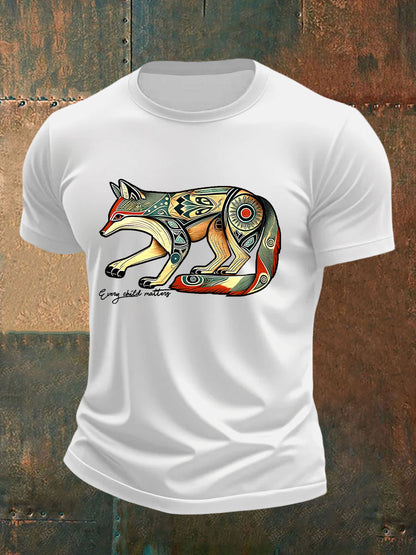 Camiseta casual impresa de Every Child Matters para hombre