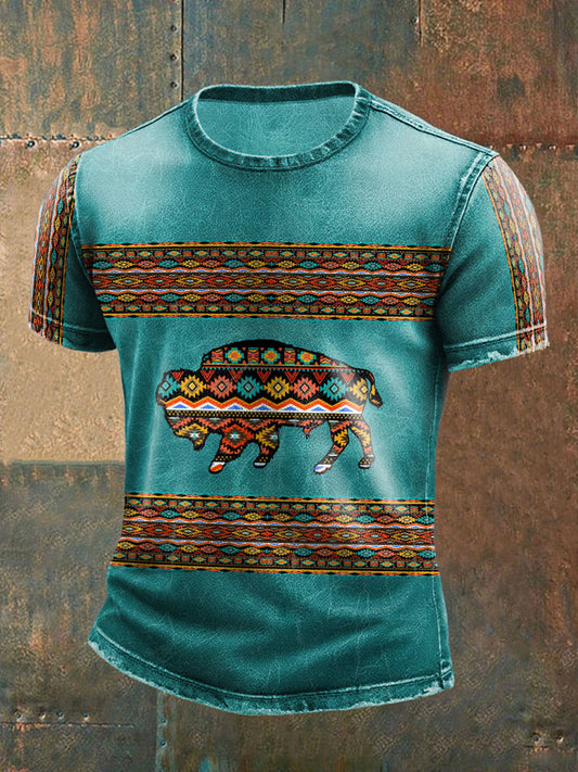 Camiseta americana nativa de los hombres