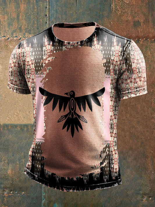 Camiseta americana nativa de los hombres