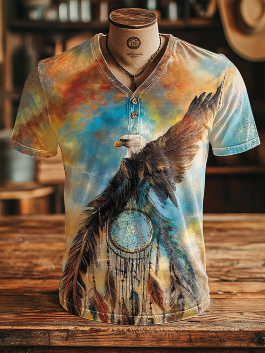 Camiseta americana nativa de los hombres