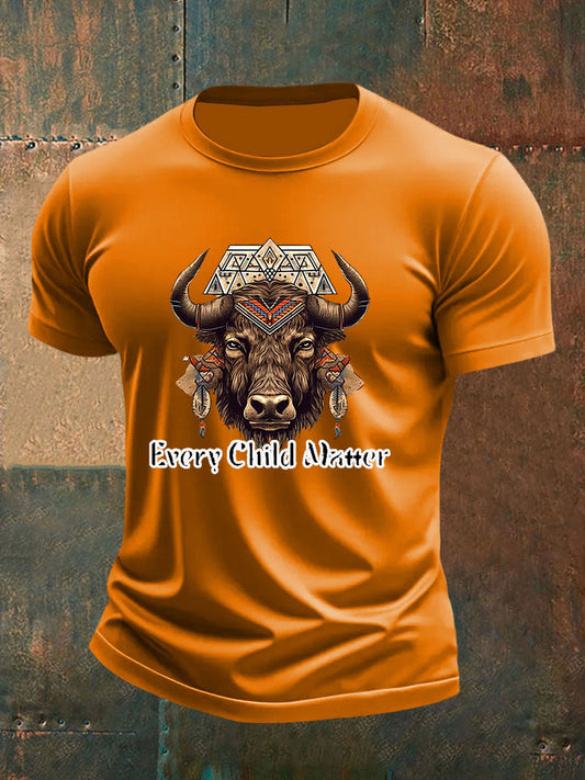Camiseta casual impresa de Every Child Matters para hombre
