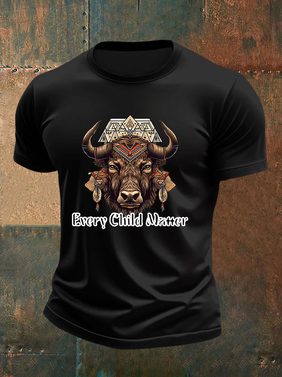 Camiseta casual impresa de Every Child Matters para hombre