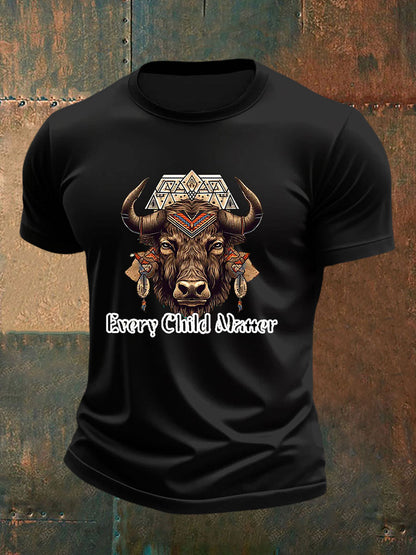 Camiseta casual impresa de Every Child Matters para hombre