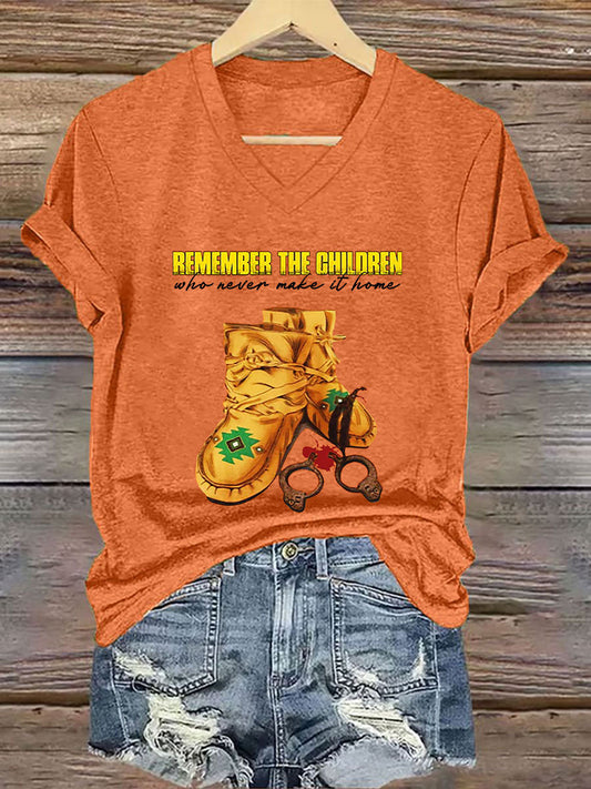 Camiseta estampada Every Child Matters para mujer
