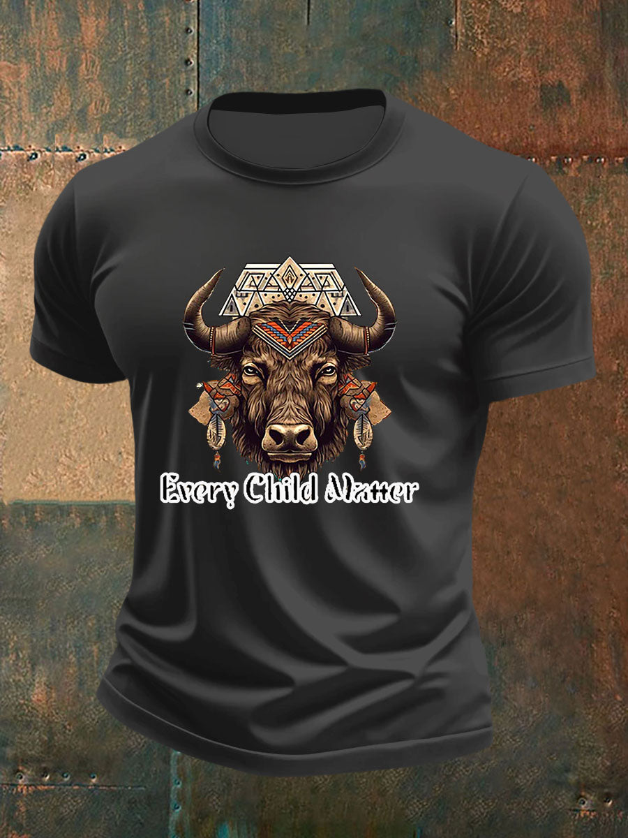Camiseta casual impresa de Every Child Matters para hombre