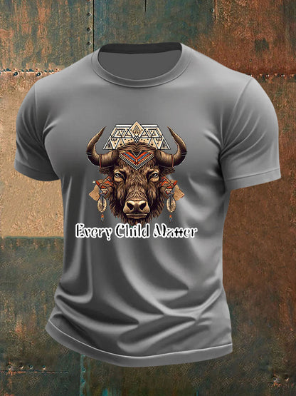 Camiseta casual impresa de Every Child Matters para hombre