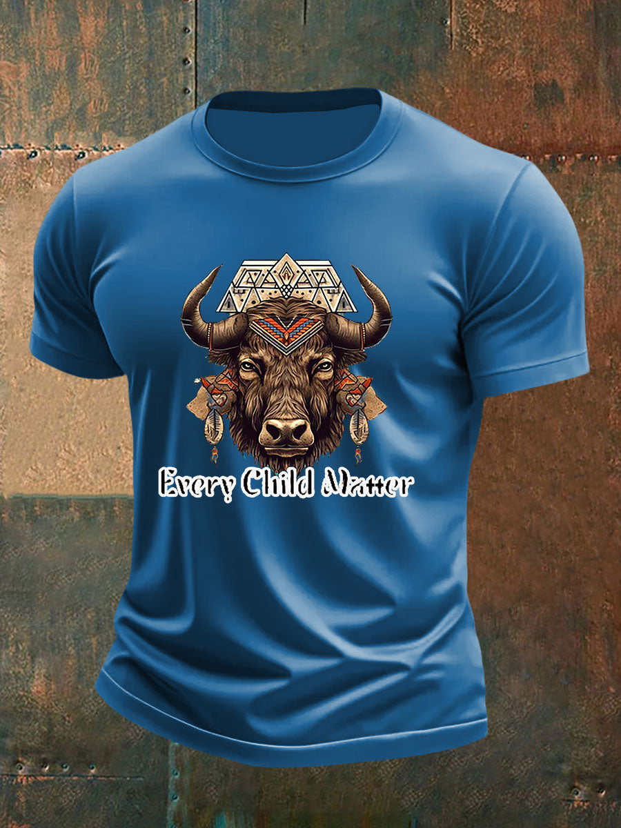 Camiseta casual impresa de Every Child Matters para hombre