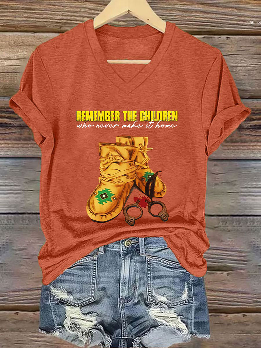 Camiseta estampada Every Child Matters para mujer