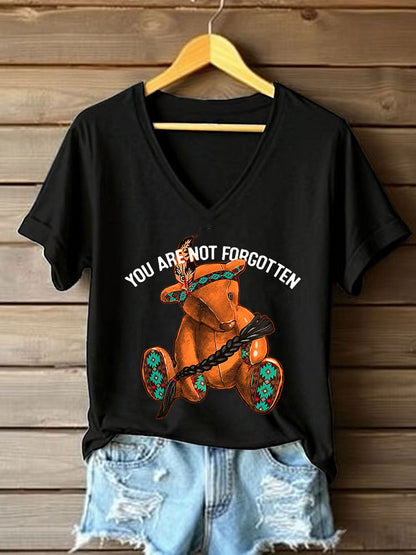 Camiseta estampada Every Child Matters para mujer