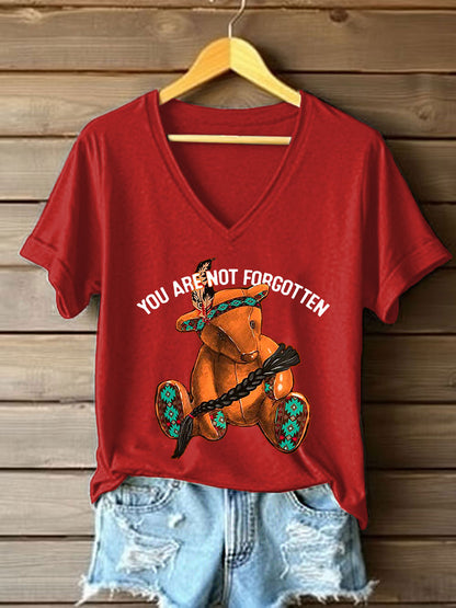 Camiseta estampada Every Child Matters para mujer