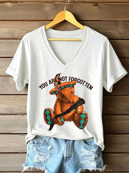 Camiseta estampada Every Child Matters para mujer