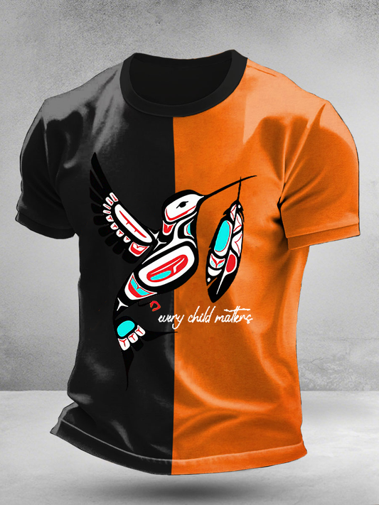 Camiseta casual impresa de Every Child Matters para hombre