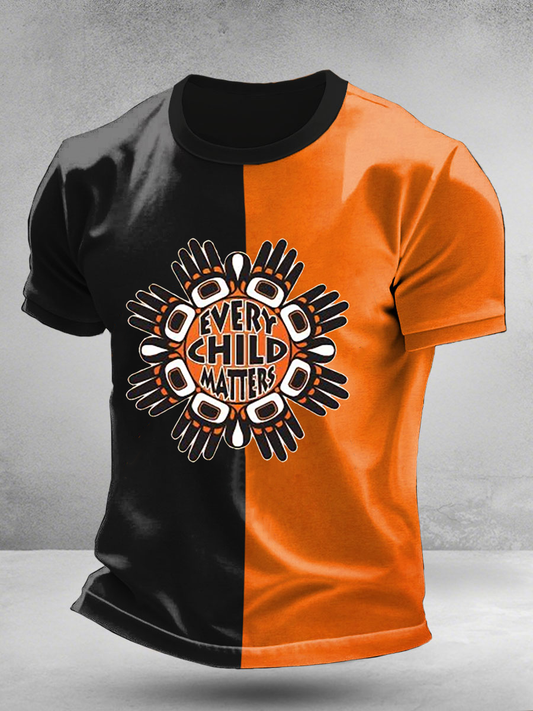 Camiseta casual impresa de Every Child Matters para hombre