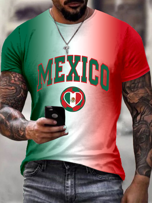 Camiseta del color del contraste de la impresión del equipo de fútbol de los hombres