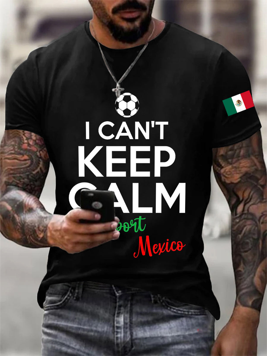 Camiseta con estampado México Soccer Team para hombre
