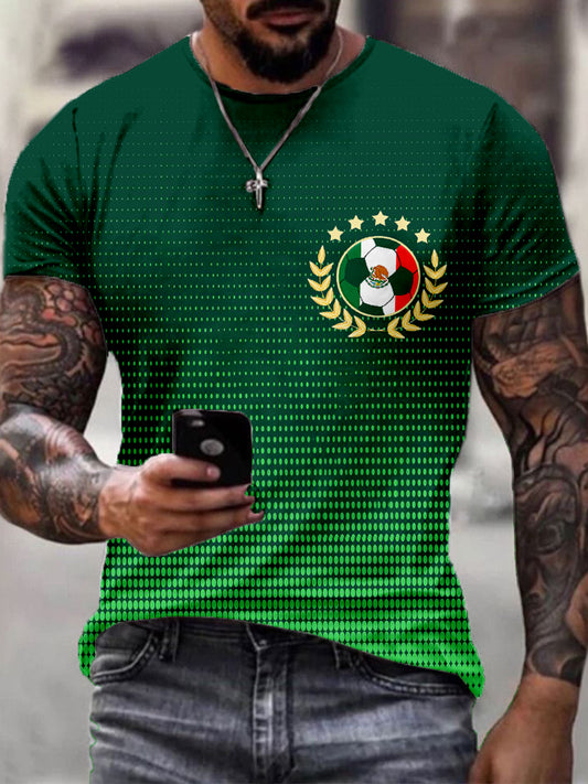 Camiseta con estampado México Soccer Team para hombre