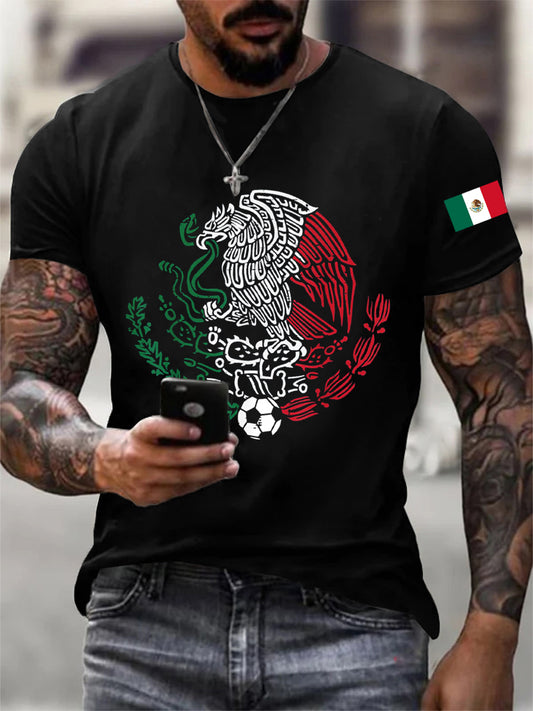 Camiseta con estampado México Soccer Team para hombre