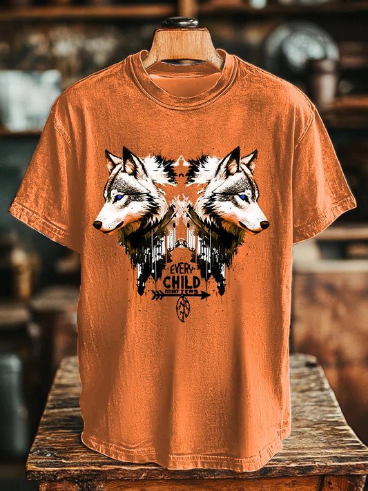 Camiseta casual impresa de Every Child Matters para hombre