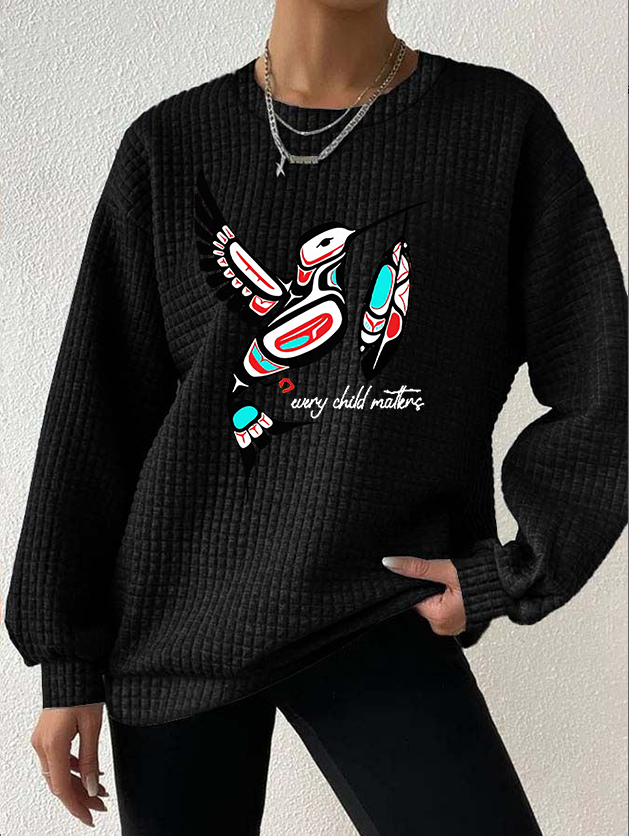 Sudadera de mujer Every Child Matters Waffle Print
