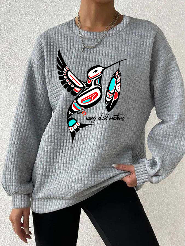 Sudadera de mujer Every Child Matters Waffle Print