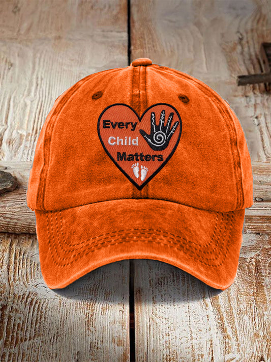 Unisex Every Child Matters Sombrero bordado