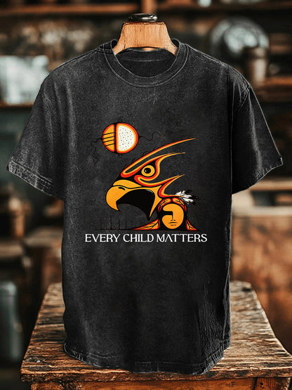 Camiseta casual impresa de Every Child Matters para hombre