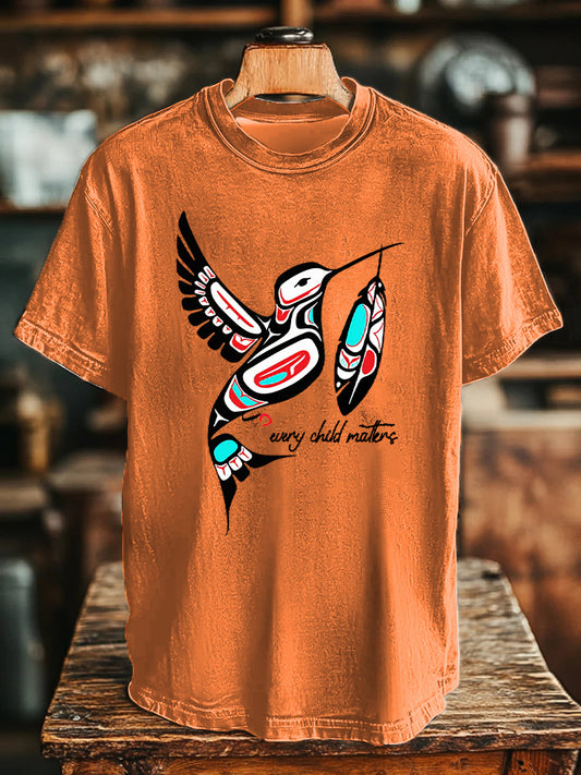 Camiseta casual impresa de Every Child Matters para hombre