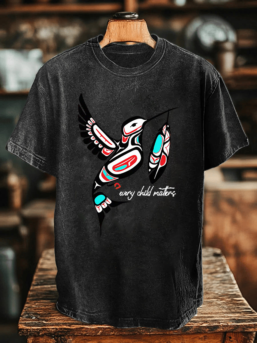 Camiseta casual impresa de Every Child Matters para hombre