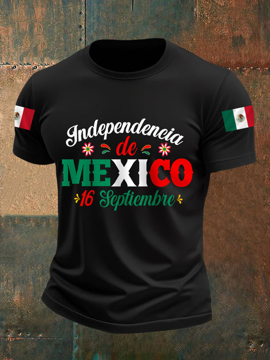Camiseta de Hombre Independencia de México