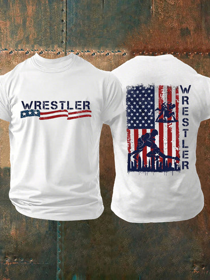 Camisetas hombre de wrestling entusiasta
