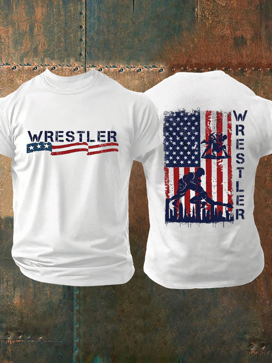 Camisetas hombre de wrestling entusiasta