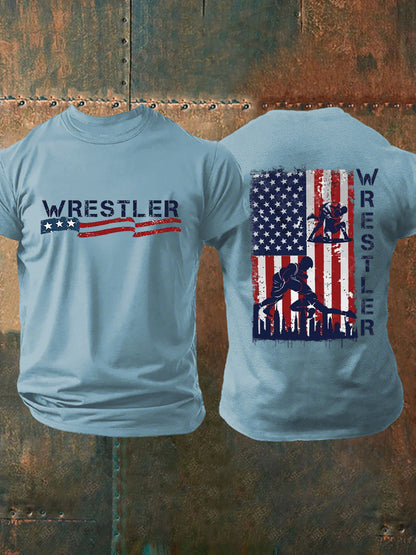 Camisetas hombre de wrestling entusiasta