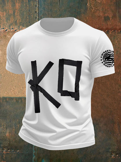 Camisetas de Hombre Wrestling ko