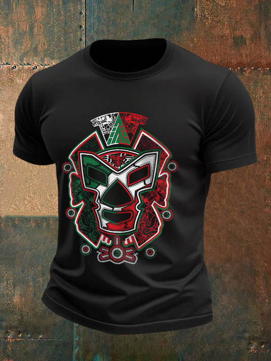 Camisetas de Hombre Mexican Wrestling Mask