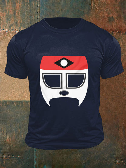 Camisetas de Hombre Wrestling Mask