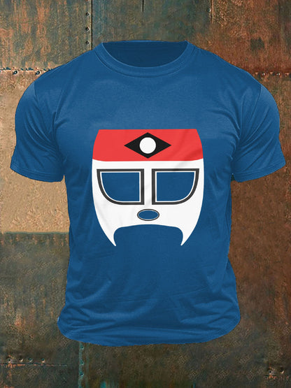 Camisetas de Hombre Wrestling Mask