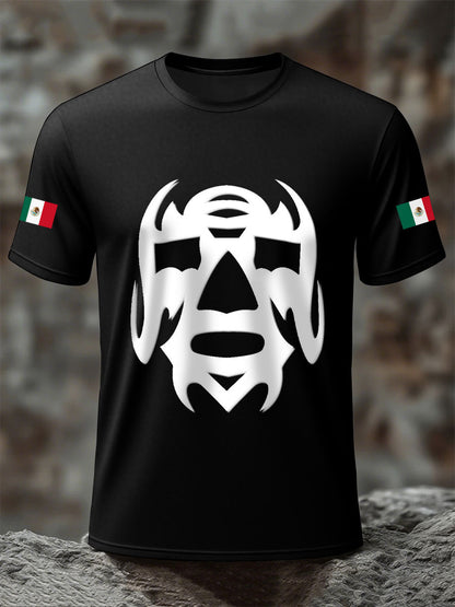 Men's Camisetas Mexican Wrestling Mask