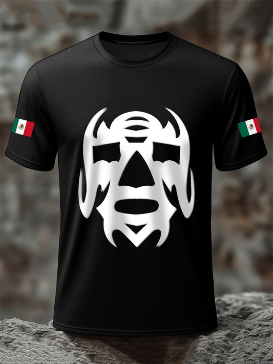 Men's Camisetas Mexican Wrestling Mask