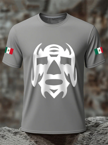 Men's Camisetas Mexican Wrestling Mask