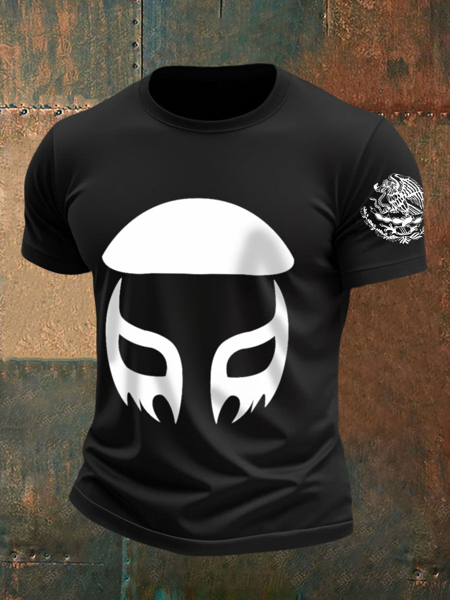 Men's Camisetas Mexican Wrestling Mask