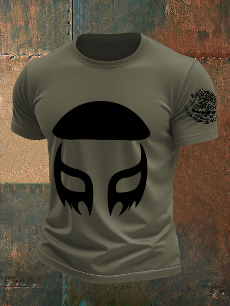 Men's Camisetas Mexican Wrestling Mask