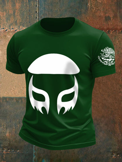 Men's Camisetas Mexican Wrestling Mask