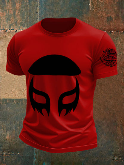 Men's Camisetas Mexican Wrestling Mask