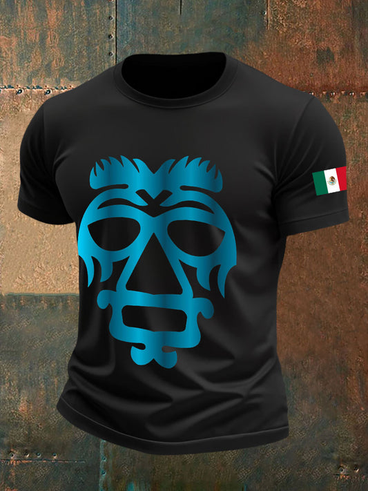 Men's Camisetas Mexican Wrestling Mask