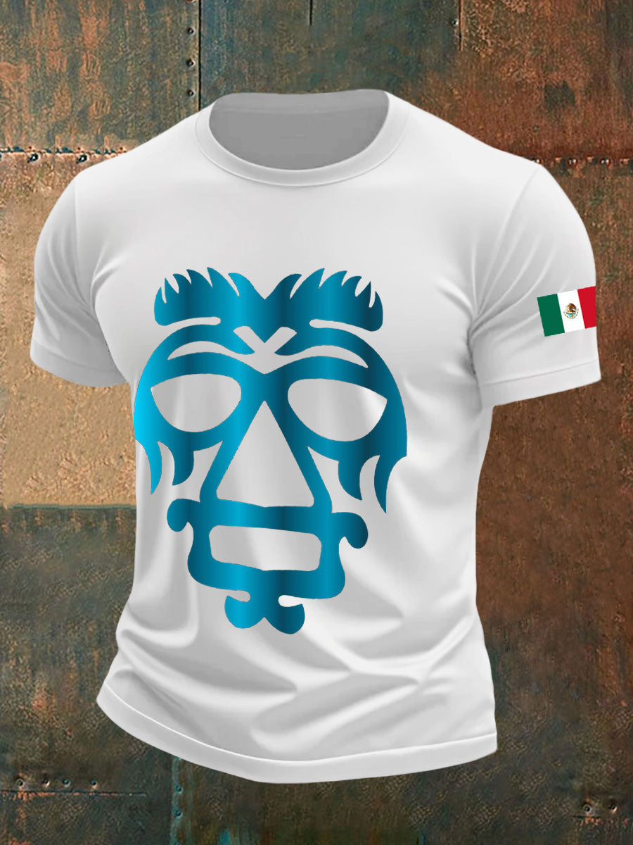 Men's Camisetas Mexican Wrestling Mask