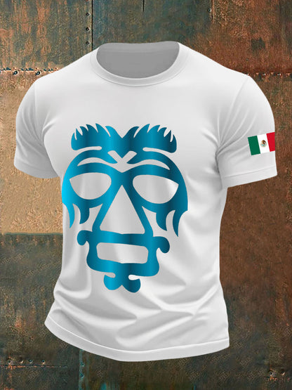 Men's Camisetas Mexican Wrestling Mask